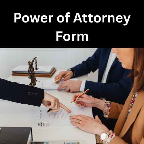 Power Of Attorney Form