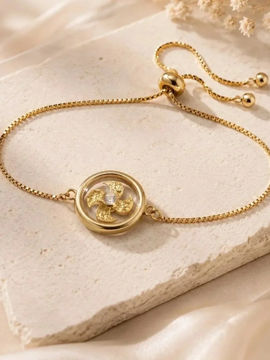 Blade with dime - Bracelet
