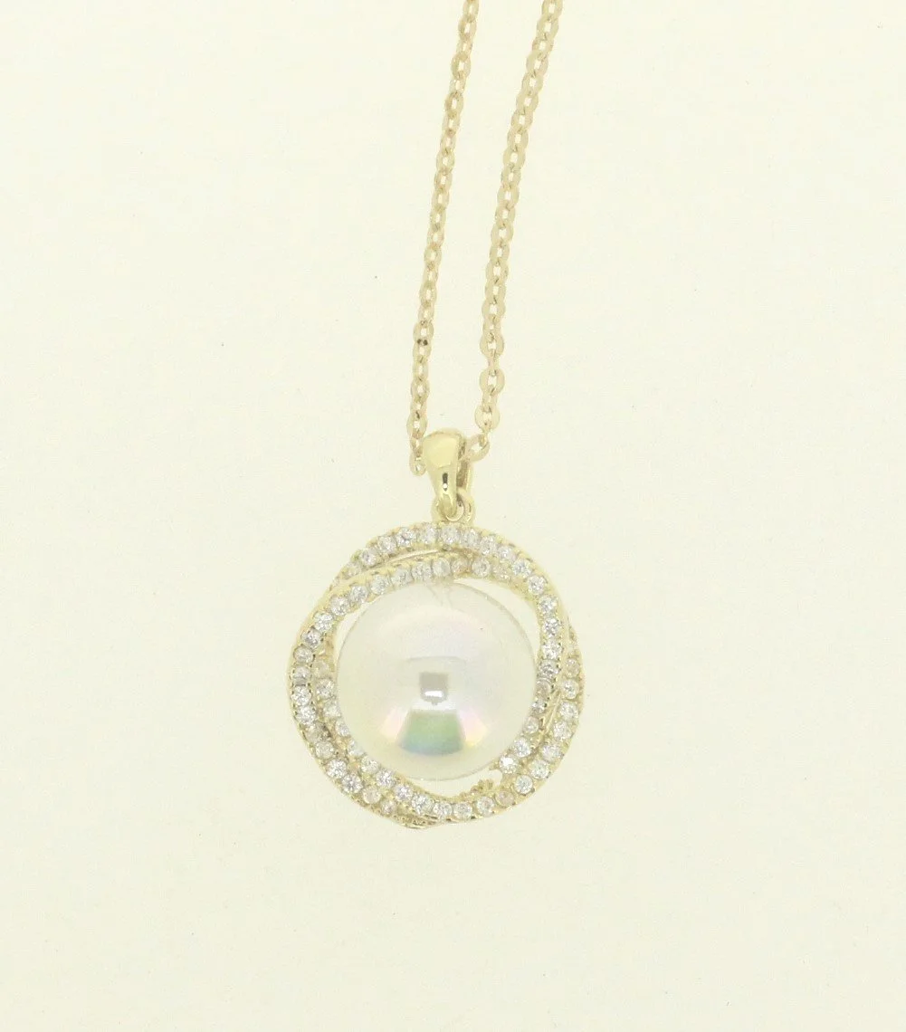 Night Pearl Shape - Necklace