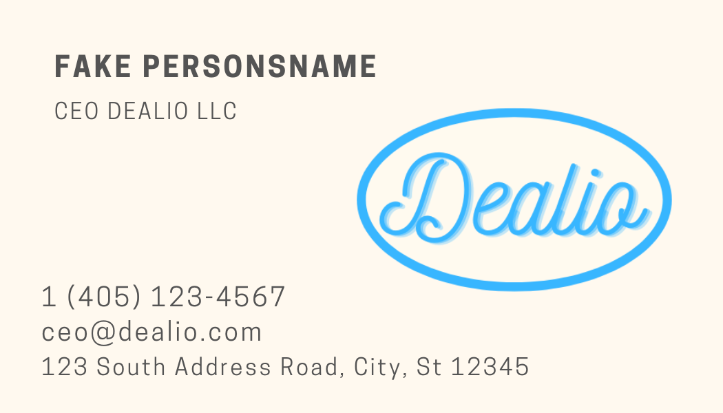 Mock-up Business Card