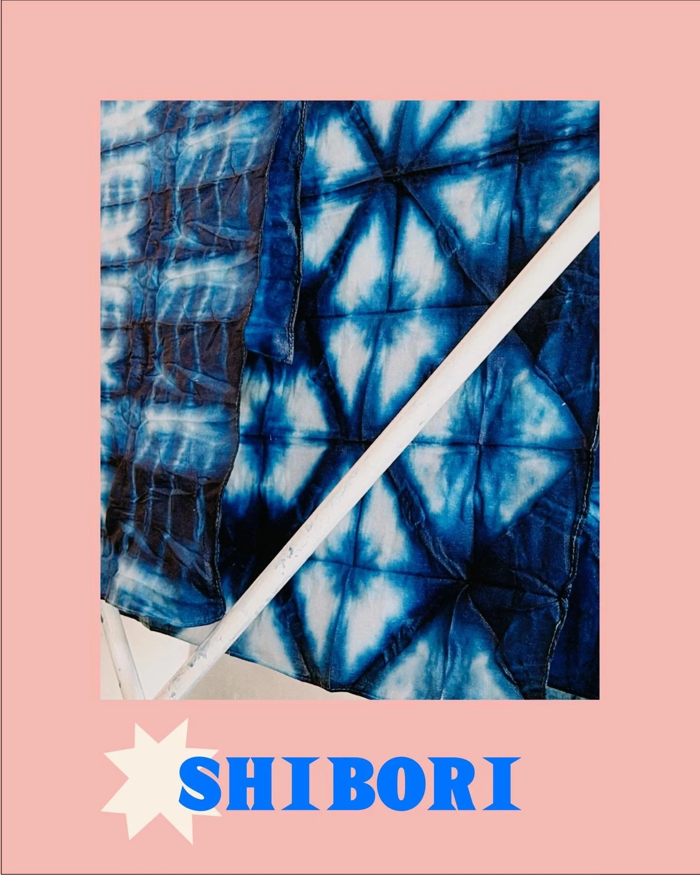 Ich hab versprochen dass der n&auml;chste Post sich wieder um Workshops dreht. Und hier is&rsquo; er! 🤗

Ich liebe den Shibori Workshop. Man wei&szlig; nie was rauskommt, alles was entsteht sind Unikate, jedes f&uuml;r sich total einzigartig. Und je