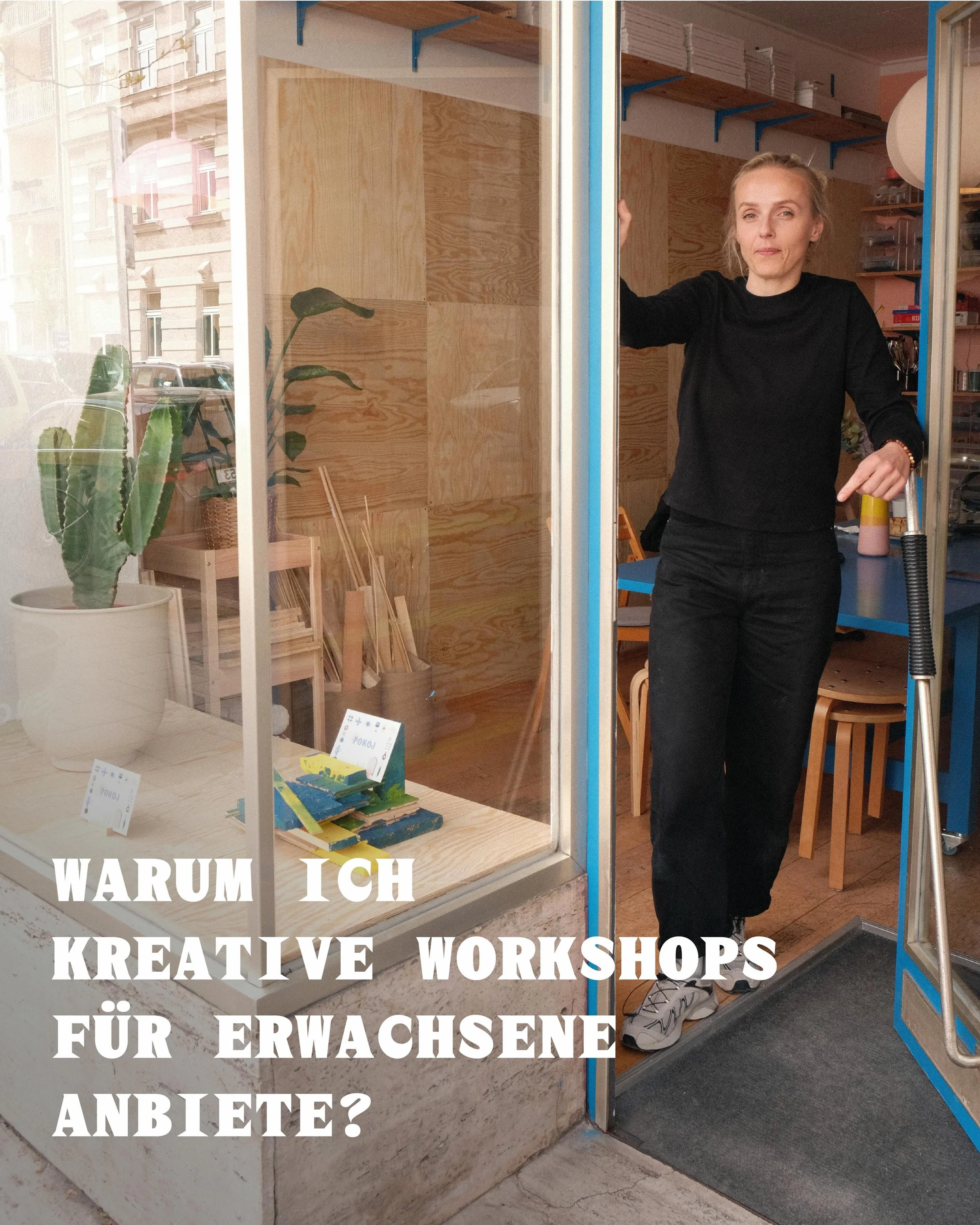 Ich habe Studio POK&Oacute;J er&ouml;ffnet, weil ich glaube, dass wir Kreativit&auml;t irgendwann abgew&ouml;hnt bekommen haben. Nicht absichtlich &ndash; aber irgendwo zwischen Schule, Arbeit und Erwachsenwerden hat&rsquo;s aufgeh&ouml;rt. Und die m