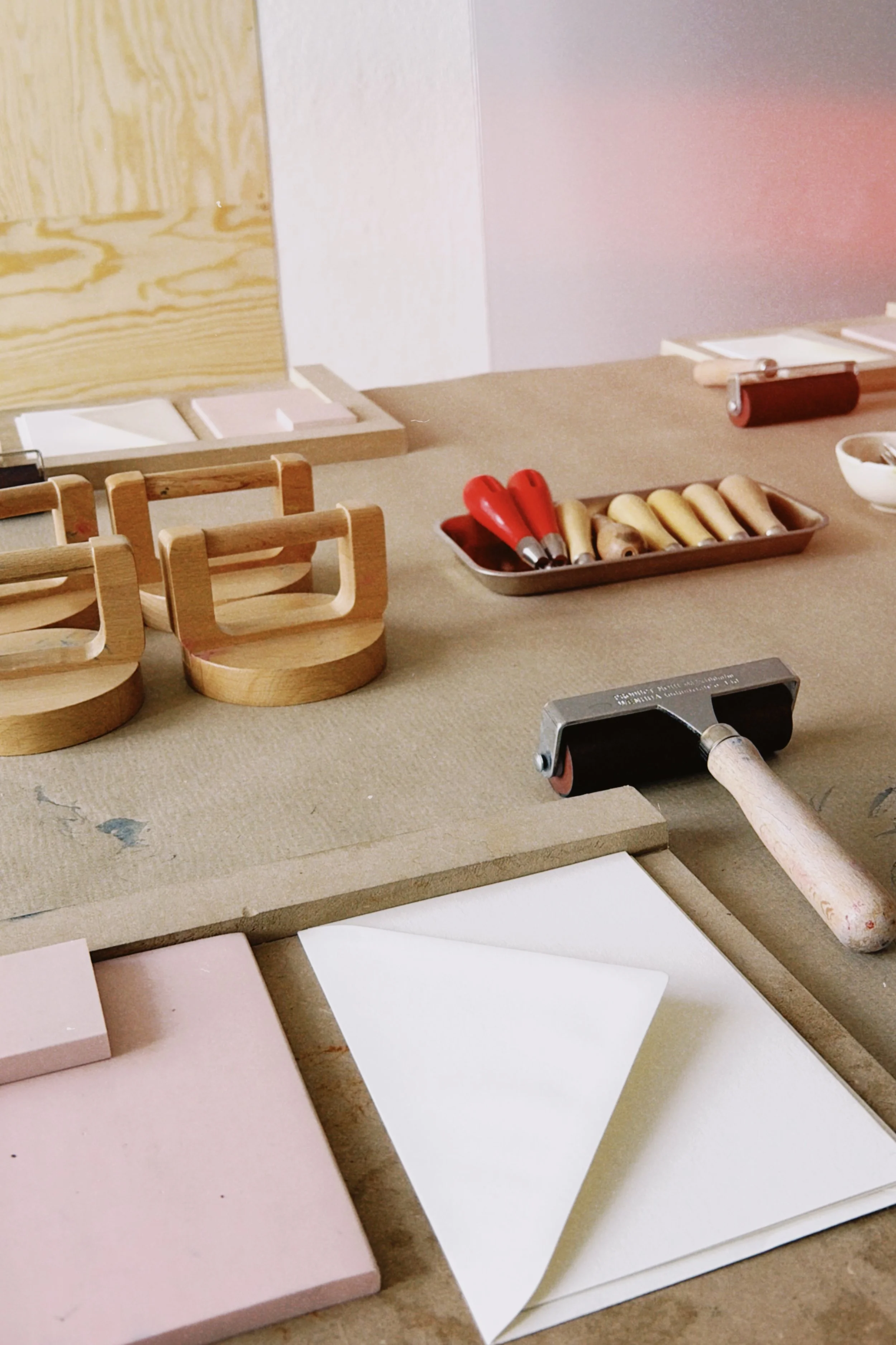 DIY LInoldruck Workshop München