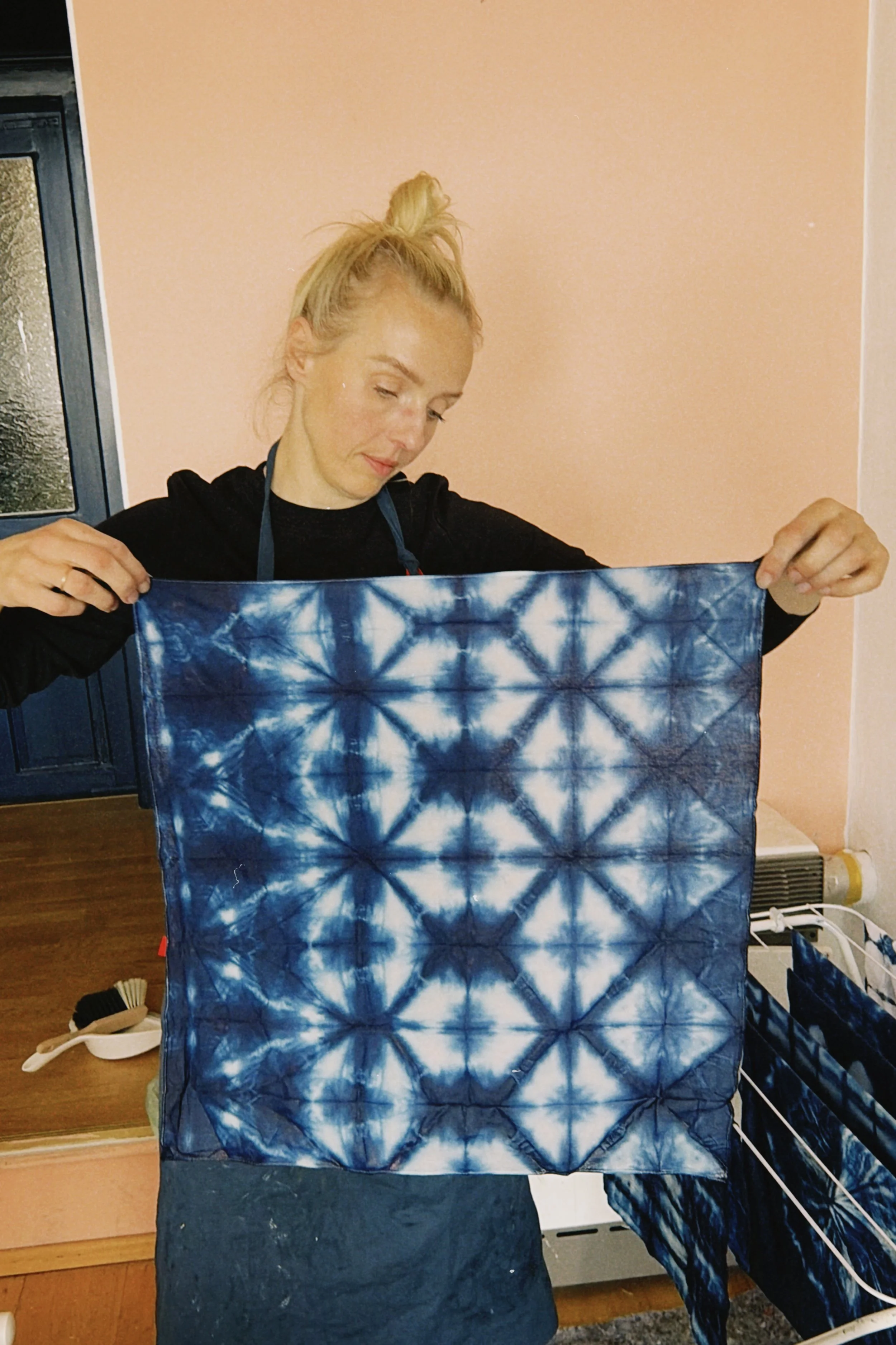 DIY Shibori Färben Workshop München