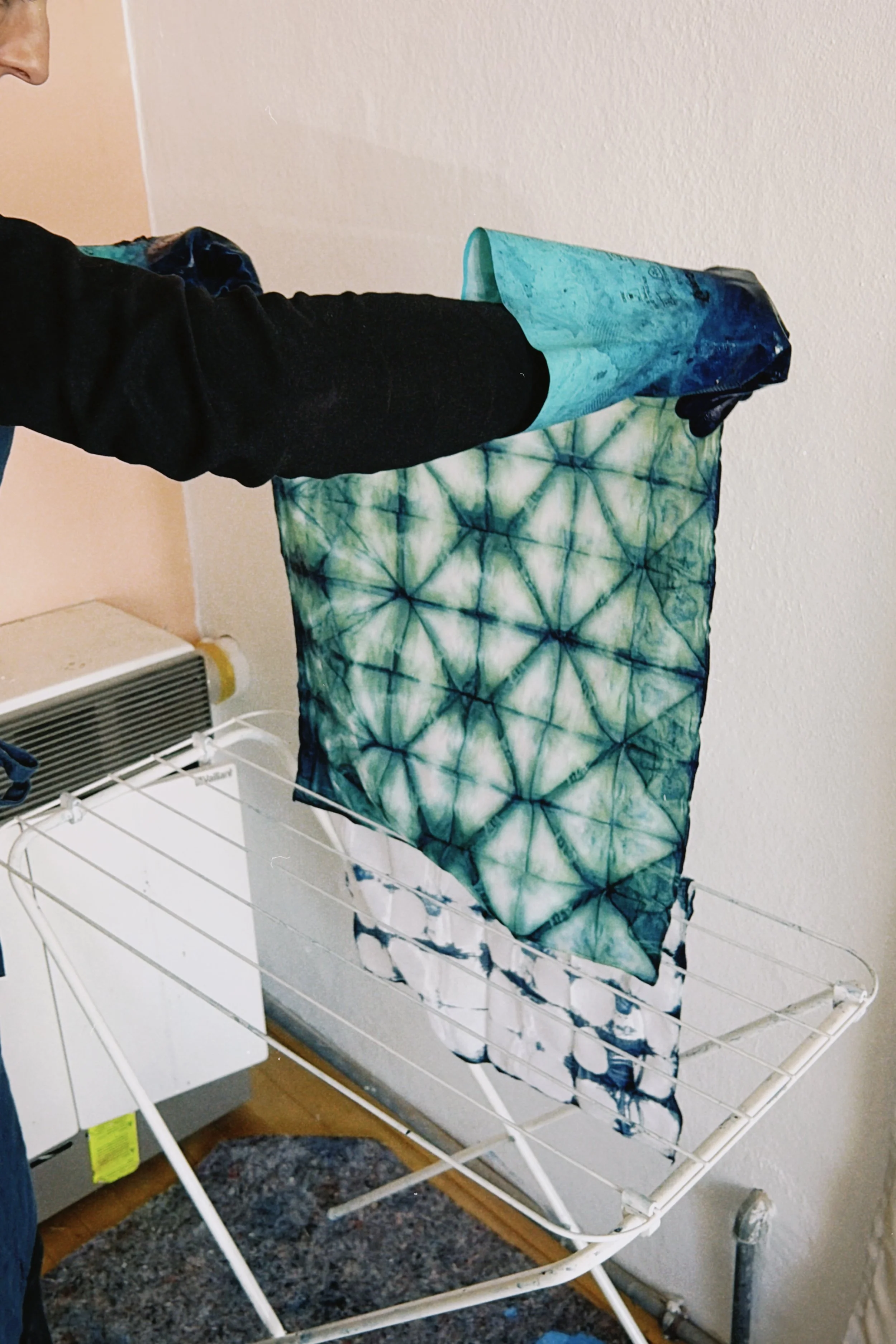 DIY Shibori Färben Workshop München