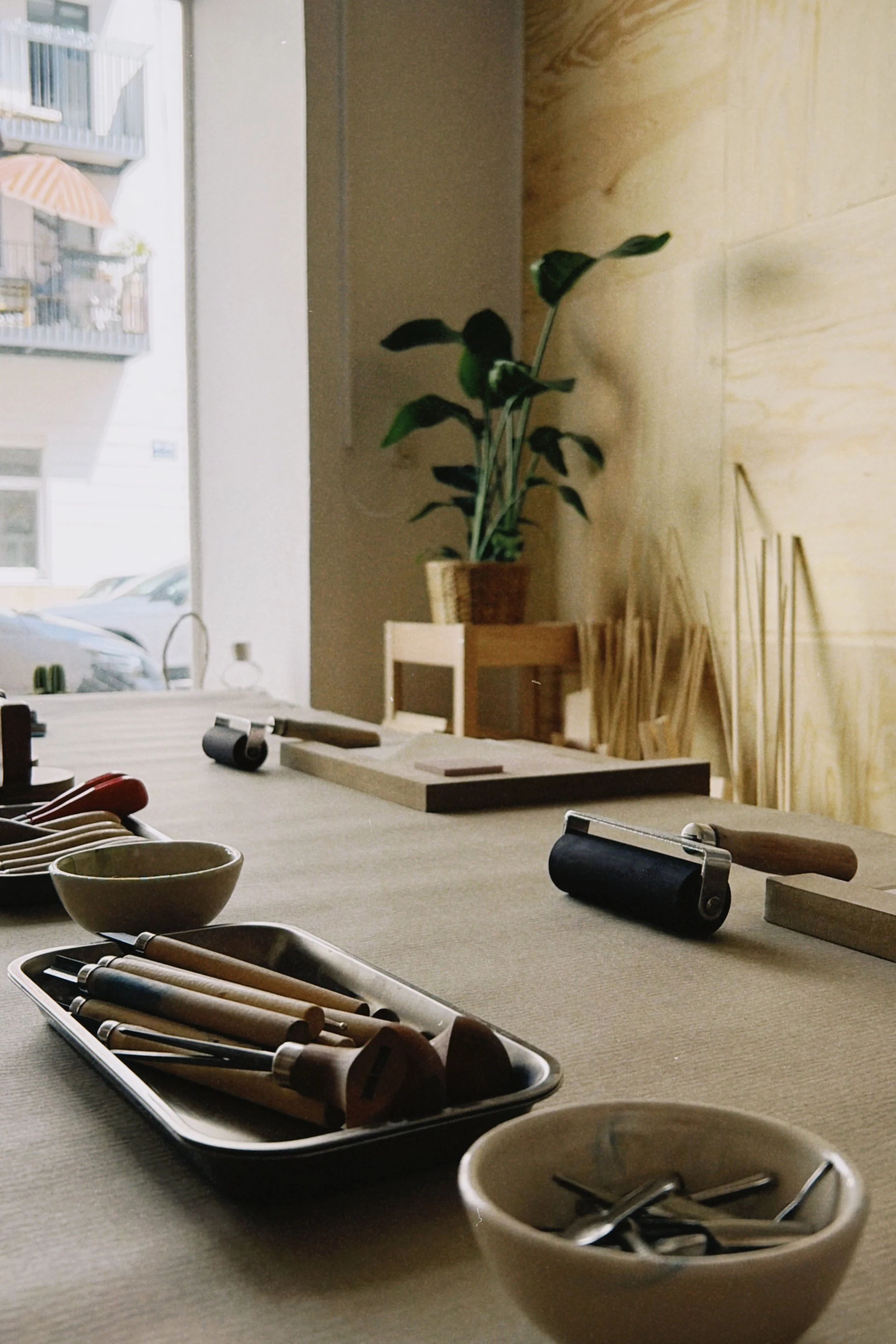 DIY Linoldruck  Workshop München