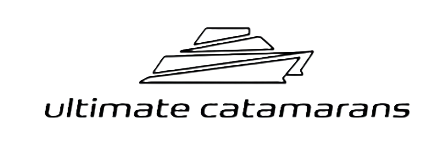 Line drawing of a cruise ship with the text "ultimate captains" beneath