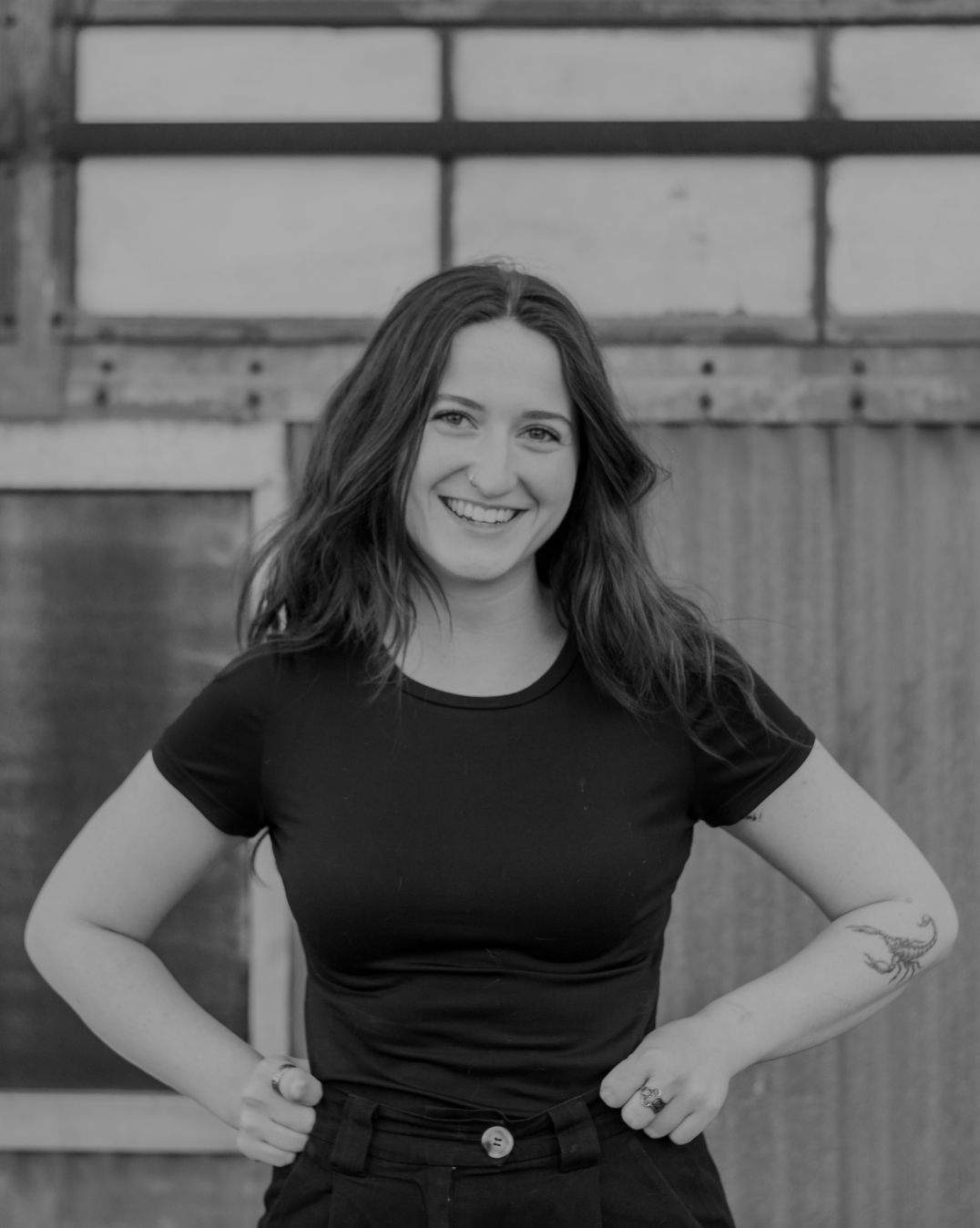 girl posing