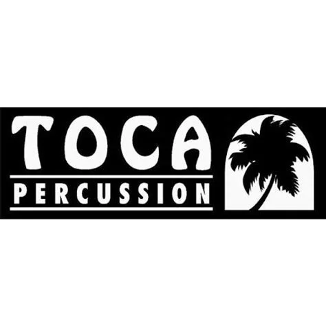 TOCA Percussion logo with a palm tree icon