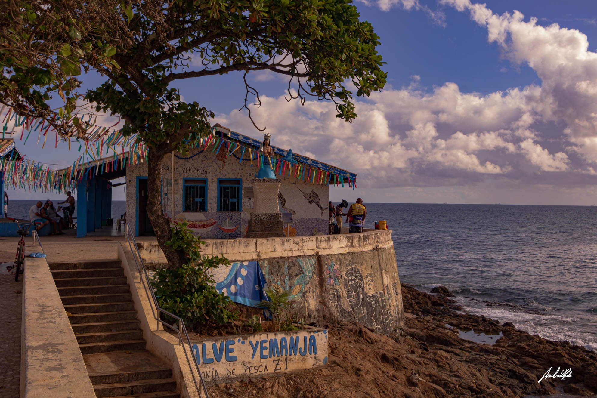 Casa de Yemanjá no Rio Vermelho