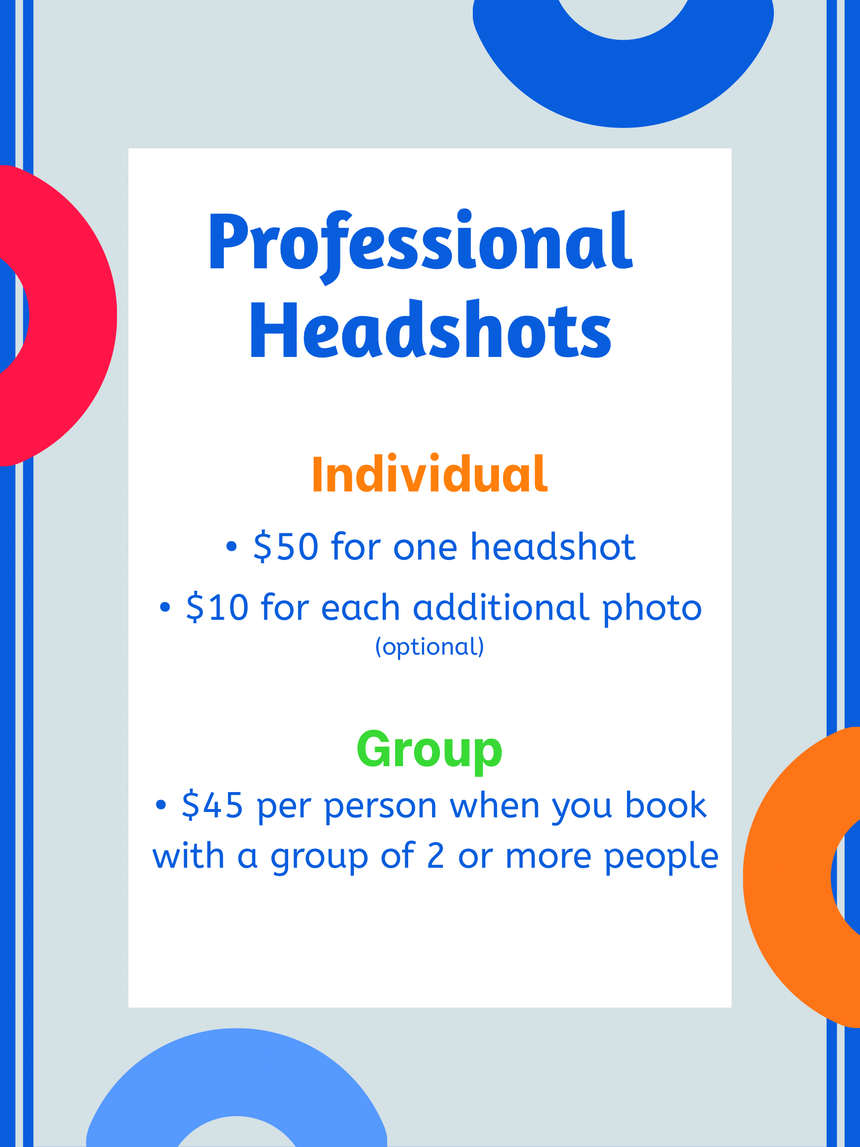 Professional Headshot | Professional Portrait