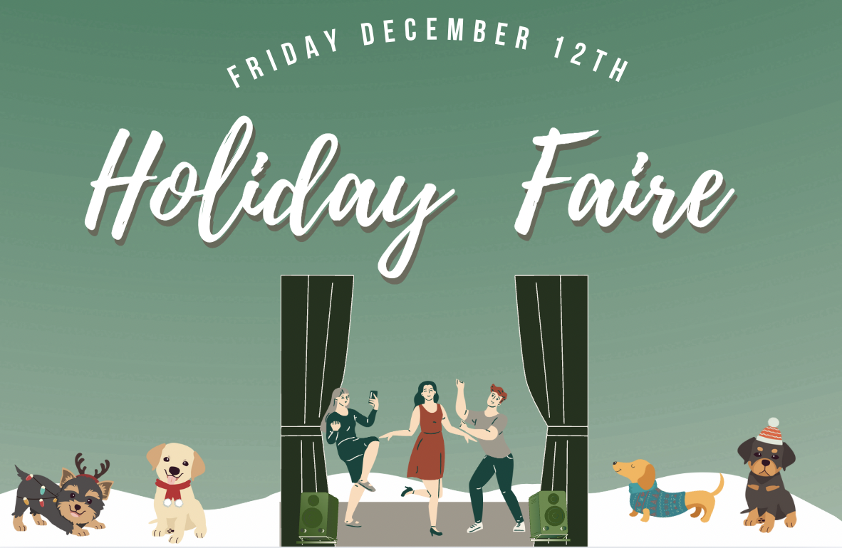 Holiday Faire Photos with Santa + Dog Parade + Matt Bolton Show 
