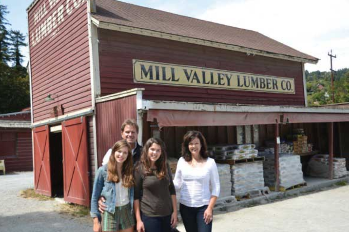 Mill Valley Herald - Lumber yard sold Mill Valley couple are new owners of historic creek-side property