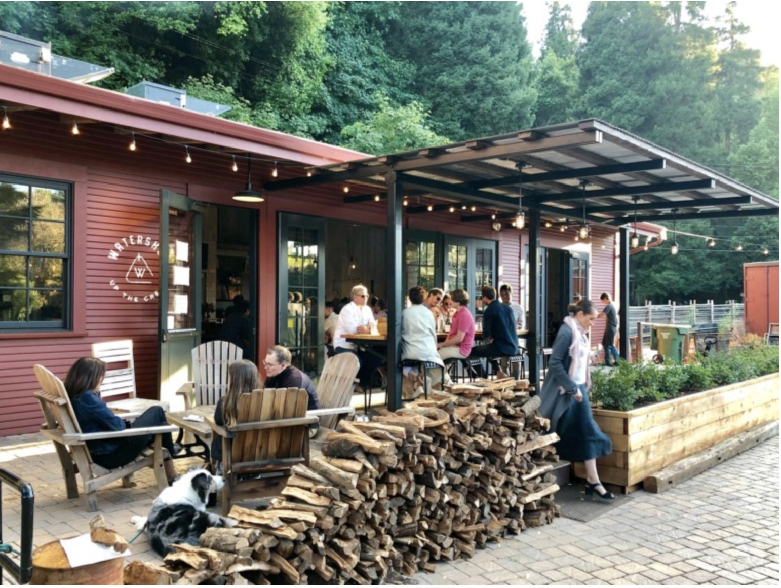 Watershed Restaurant Voted Best Outdoor Dining with Beer and Wine