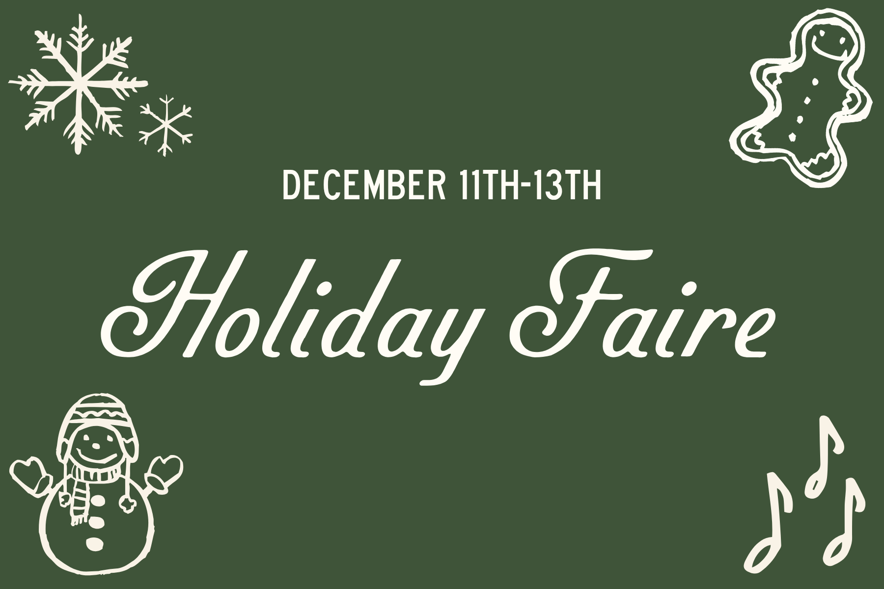 2026 MVLY Holiday Faire 