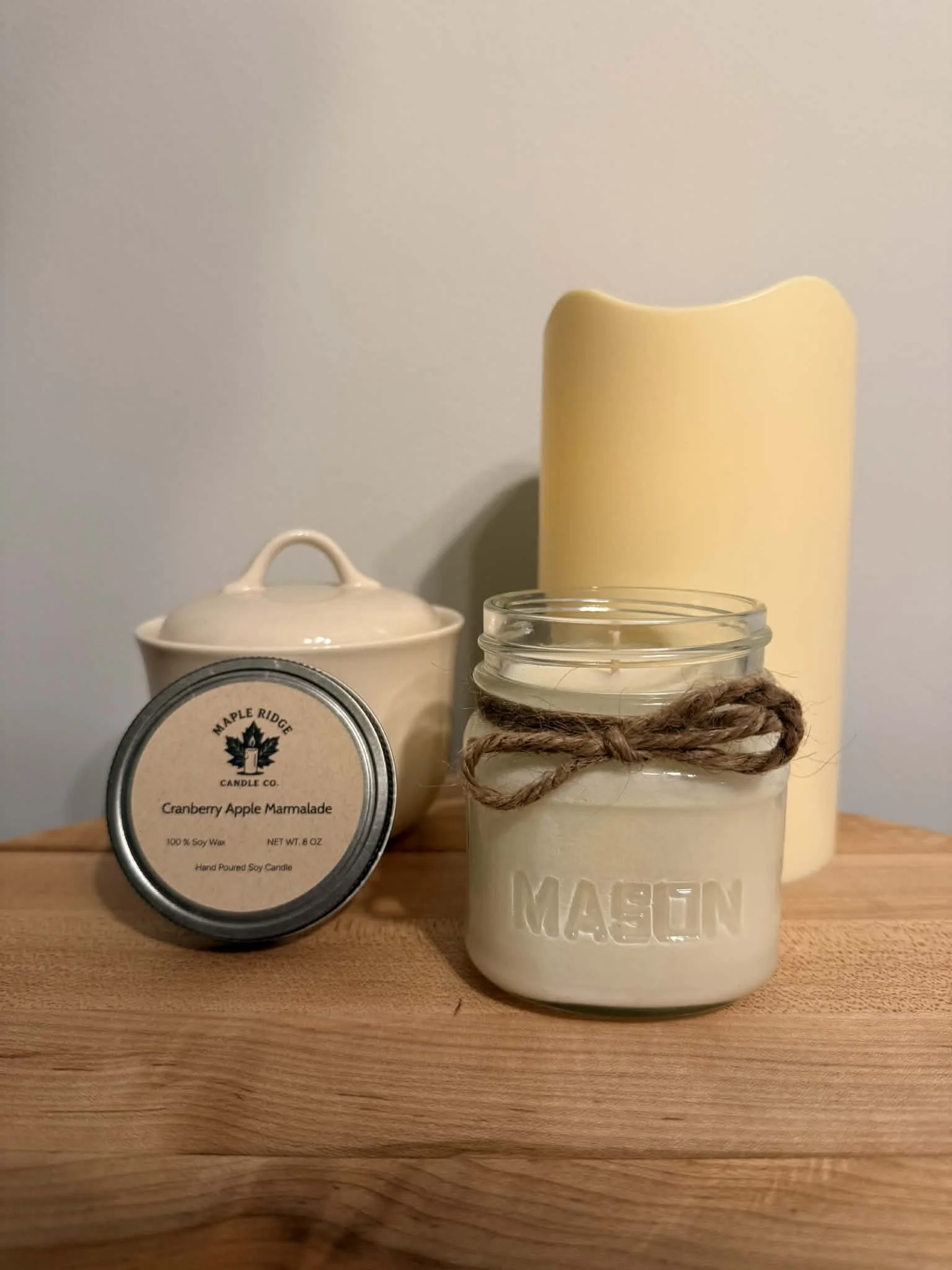 100% Soy Candle | 8 oz Hand Poured Soy Wax