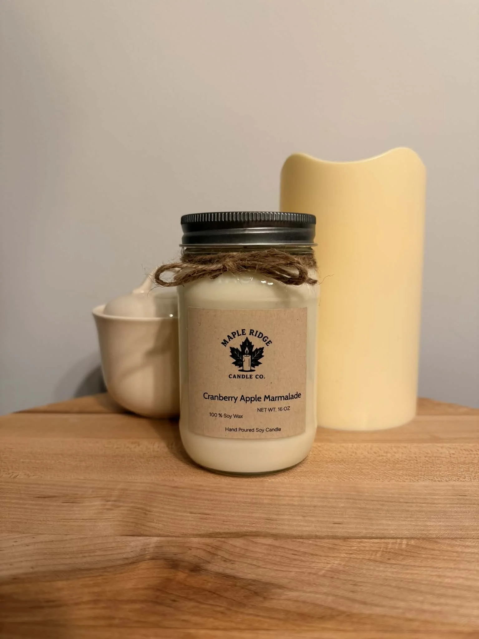 100% Soy Candle | 16 oz Hand Poured Soy Wax