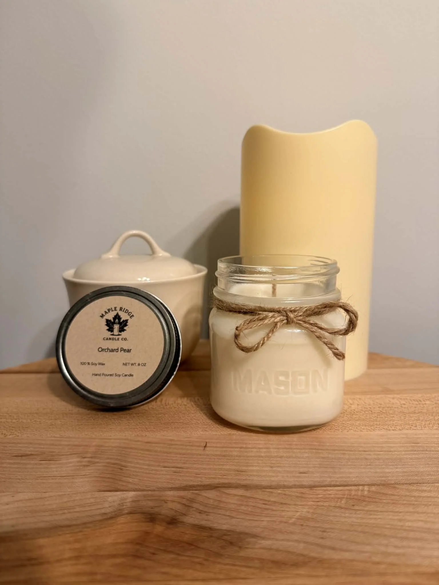 100% Soy Candle | 8 oz Hand Poured Soy Wax