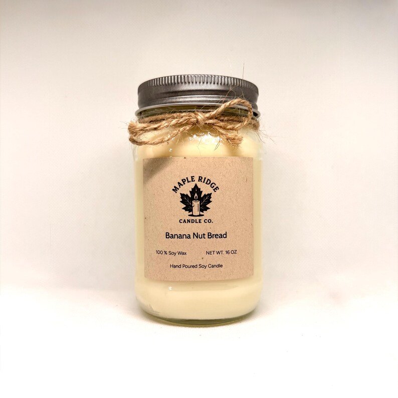 Natural 16 oz Soy Candle