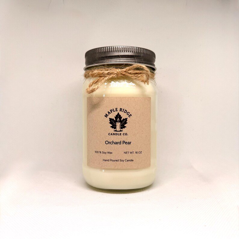Natural 16 oz Soy Candle