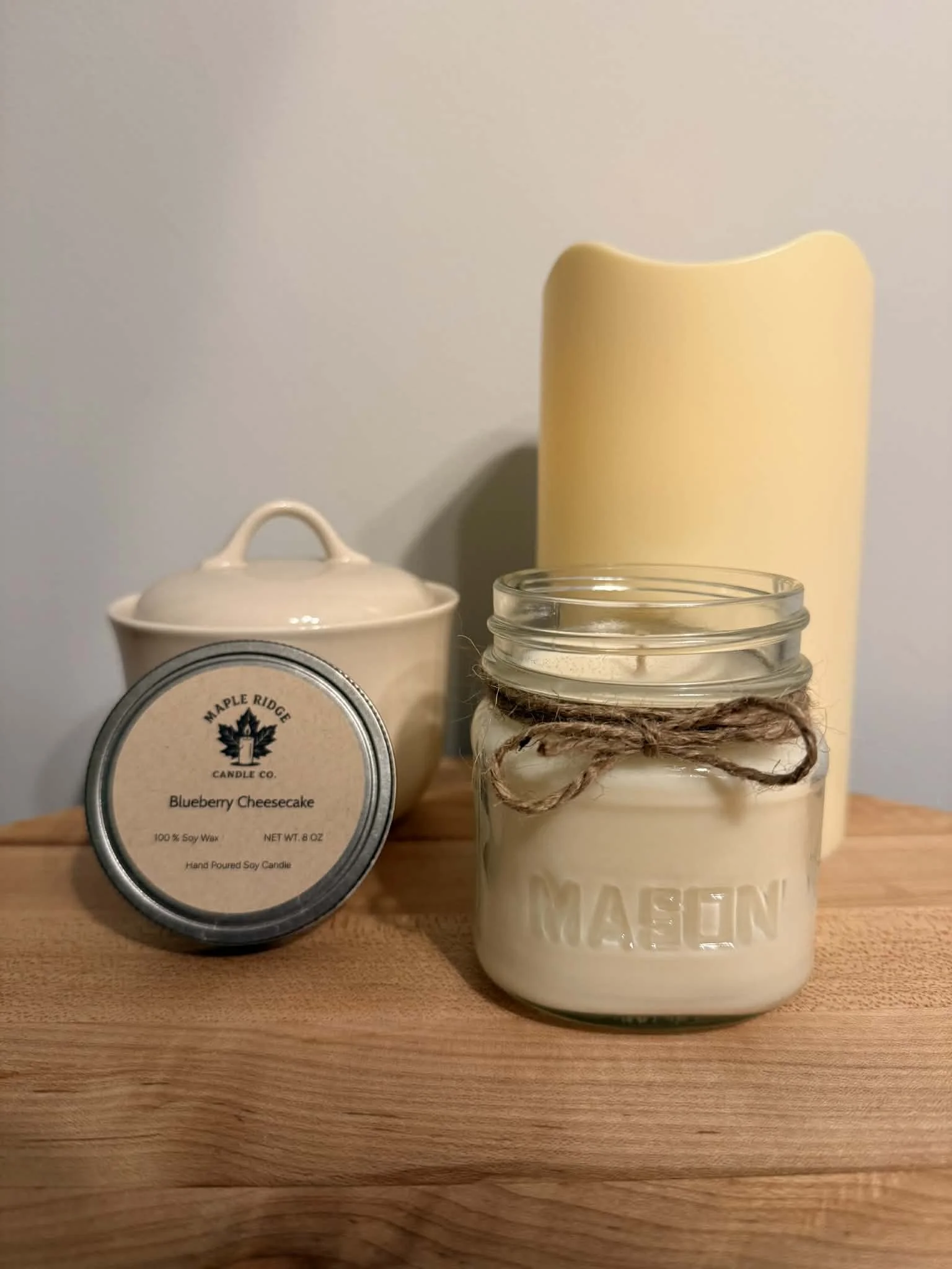 100% Soy Candle | 8 oz Hand Poured Soy Wax
