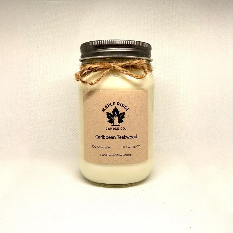 Natural 16 oz Soy Candle
