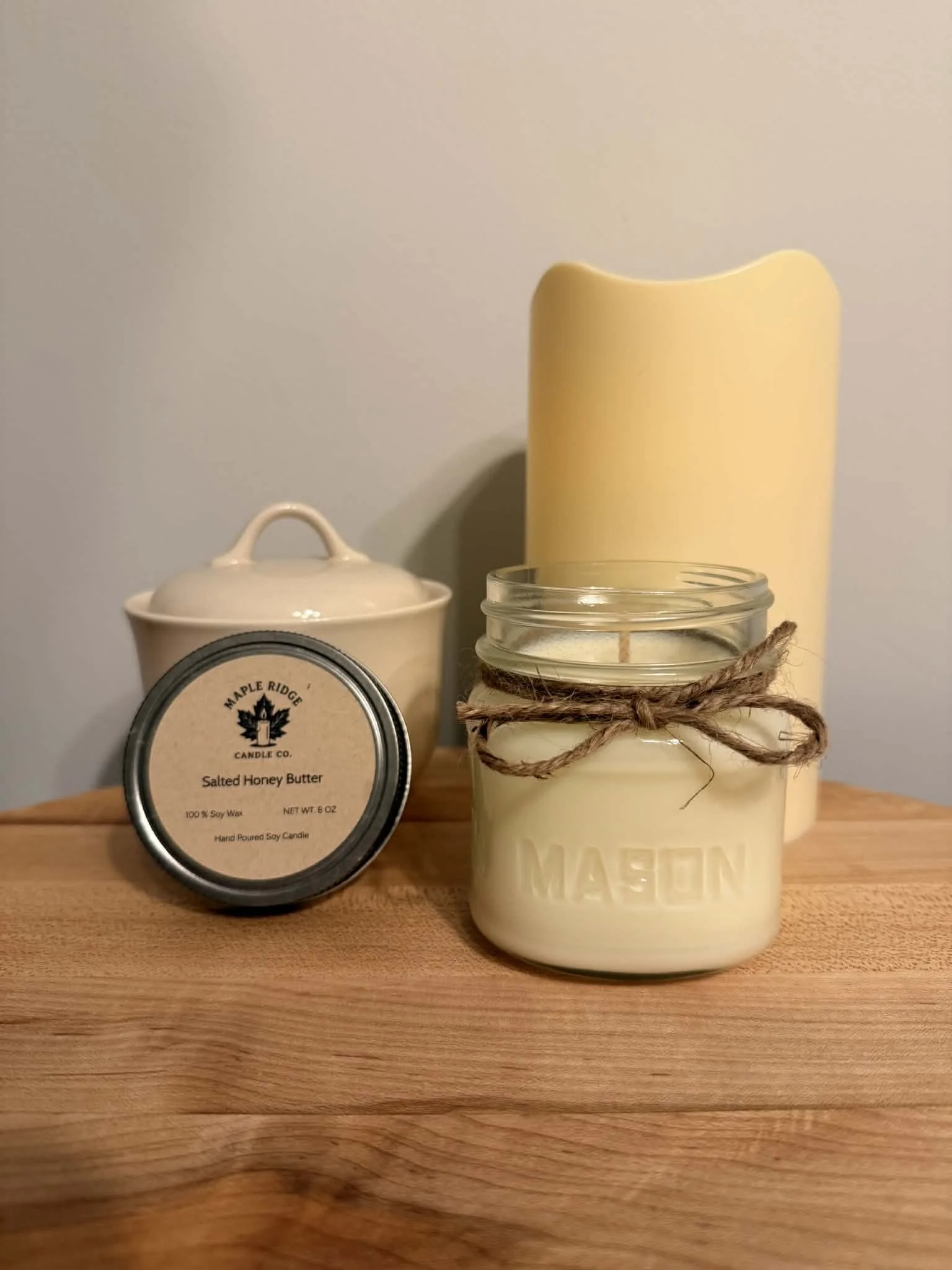 100% Soy Candle | 8 oz Hand Poured Soy Wax