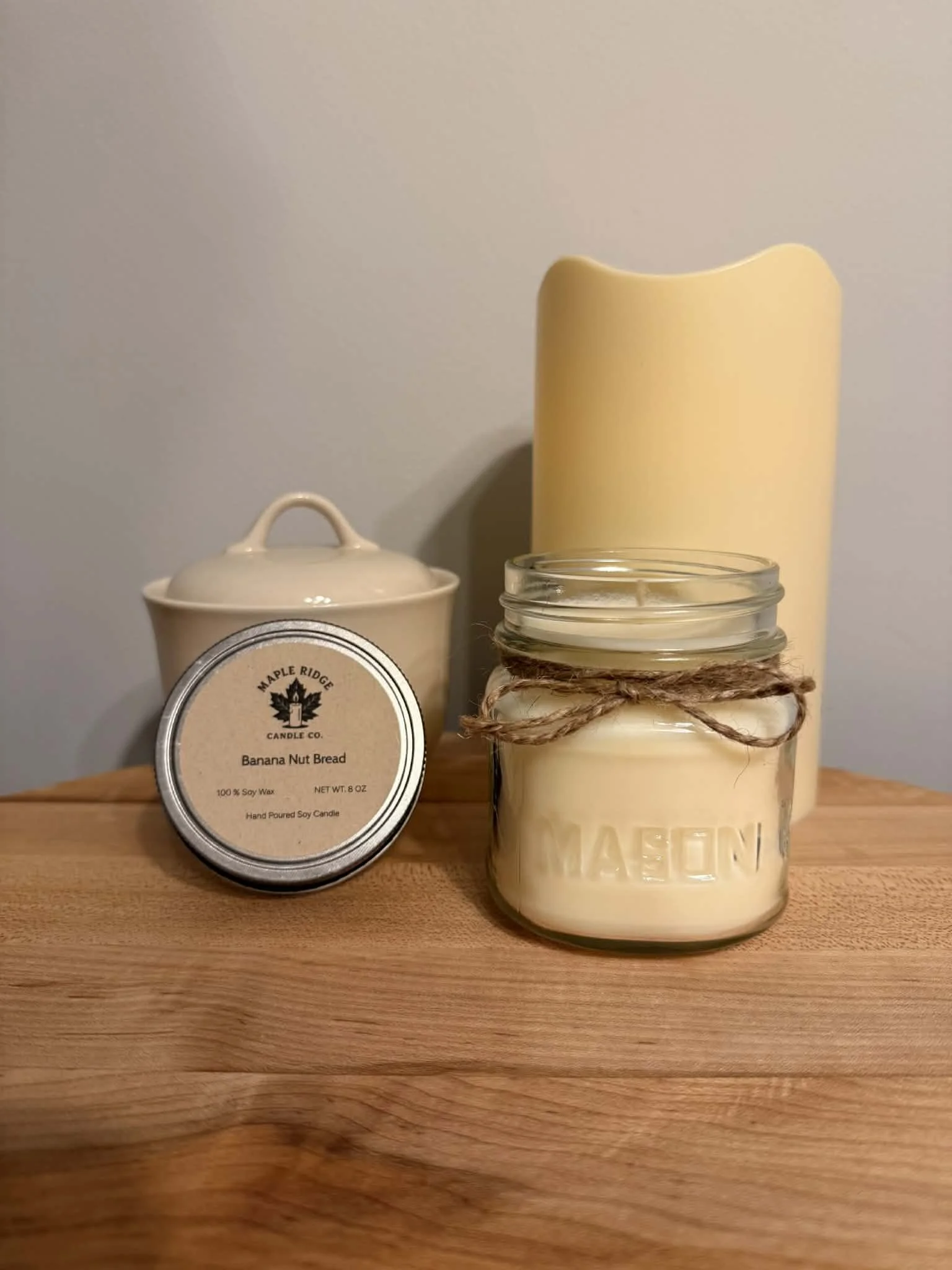 100% Soy Candle | 8 oz Hand Poured Soy Wax