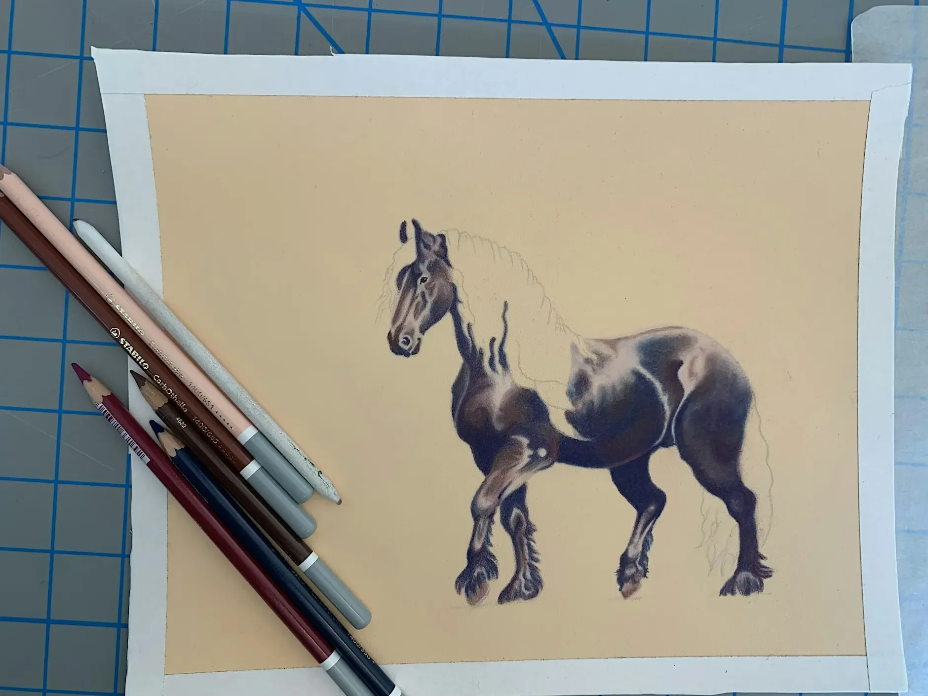 Pastel Pencil Drawing Class