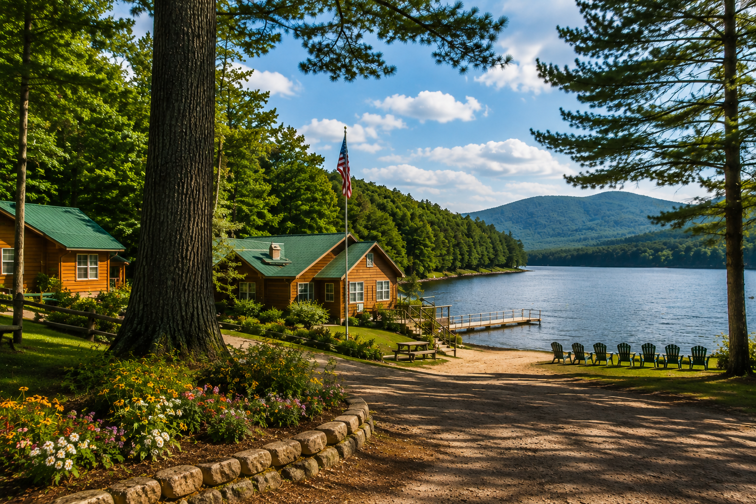 A Day in the Life of a Summer Camp Counselor in America
