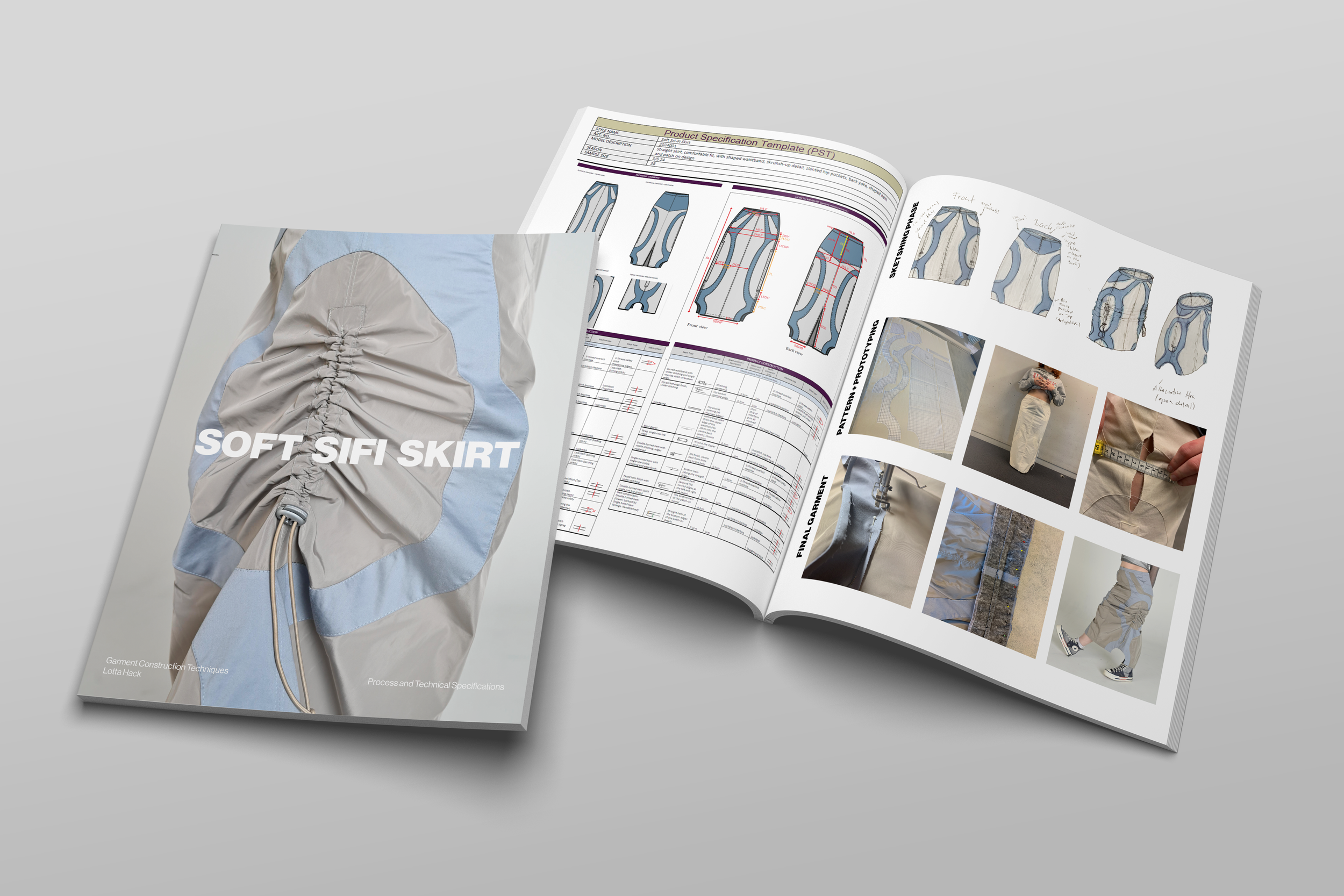 Soft Sci-Fi Skirt