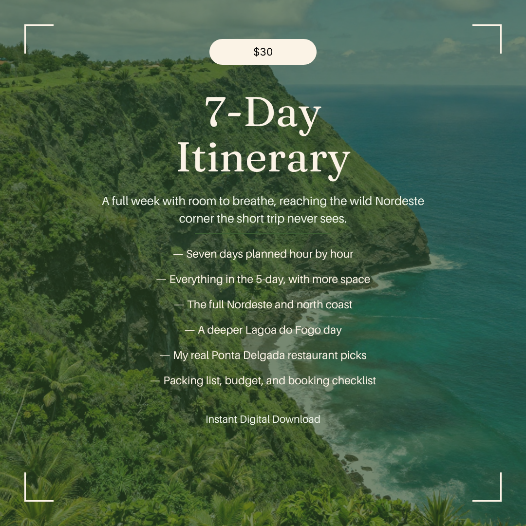 7-Day Itinerary