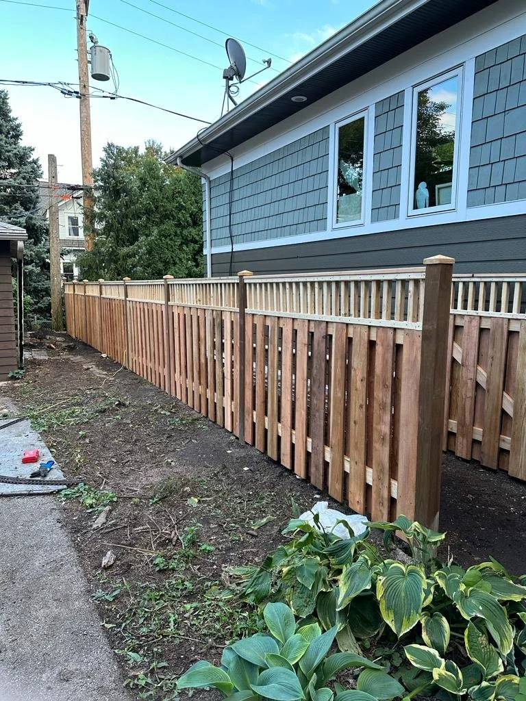 Wood Fencing: Custom styles