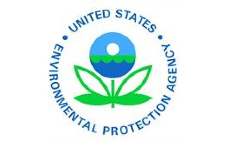 Logo of the United States Environmental Protection Agency with a stylized flower and blue text around it.