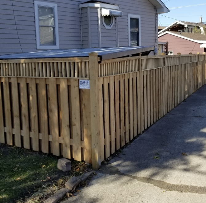 Wood Fencing: Custom styles