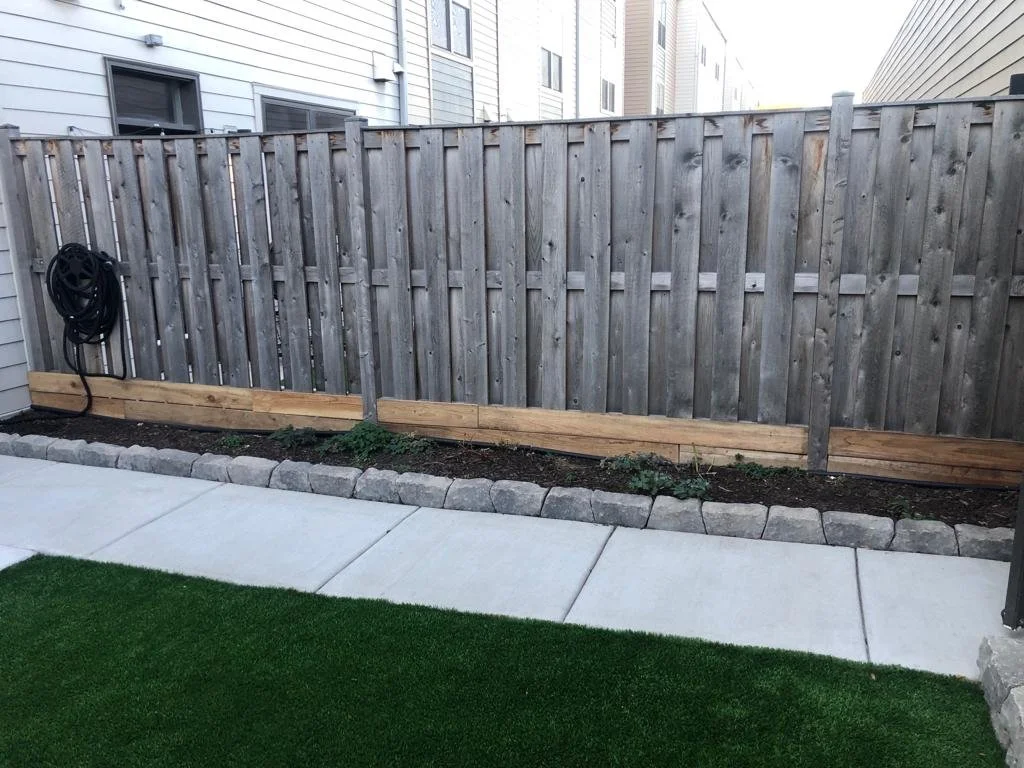 Hardscapes: Patios, walkways, retaining walls, and fire features.