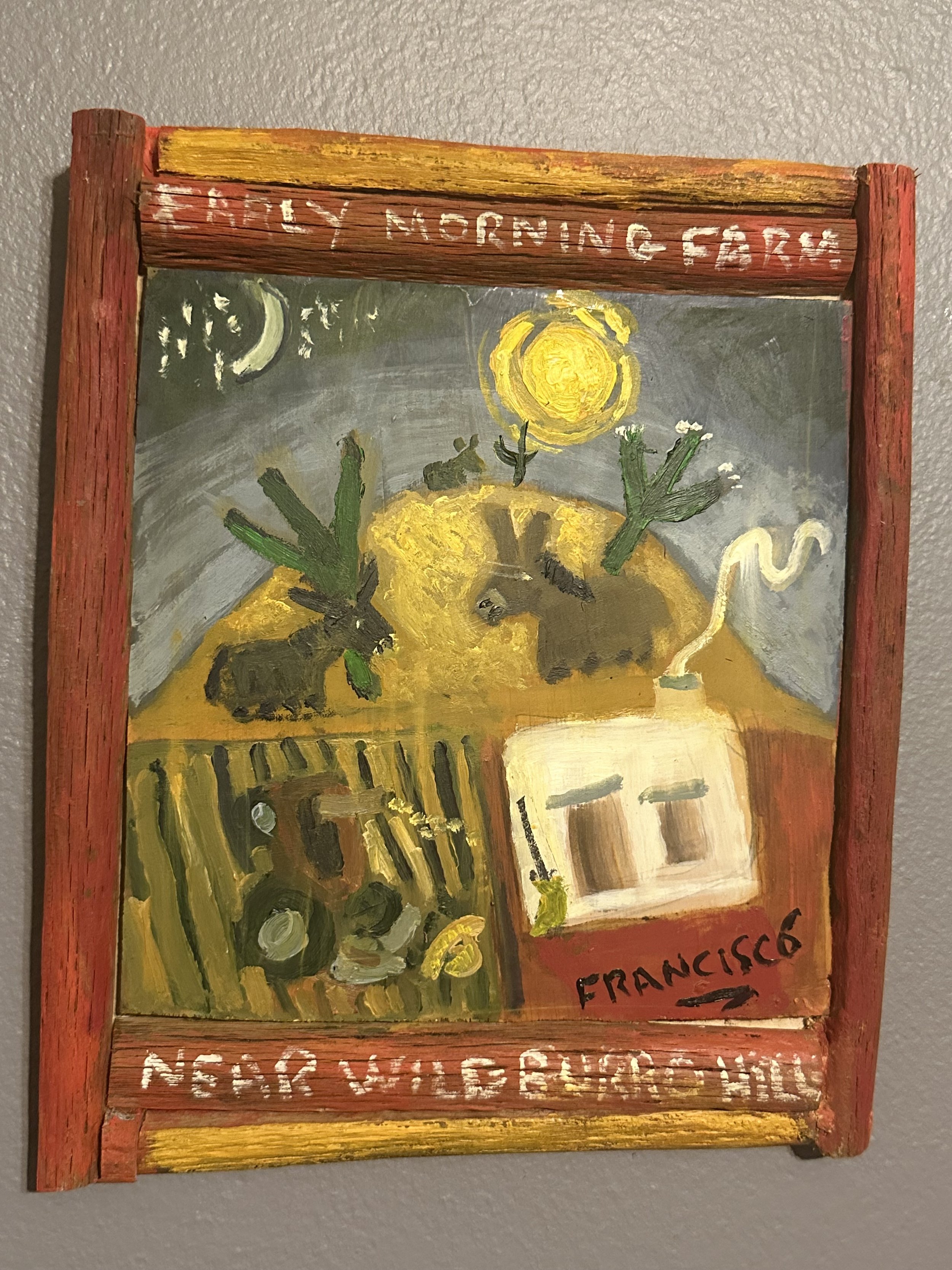 Early Morning Farm Near Burro Hill