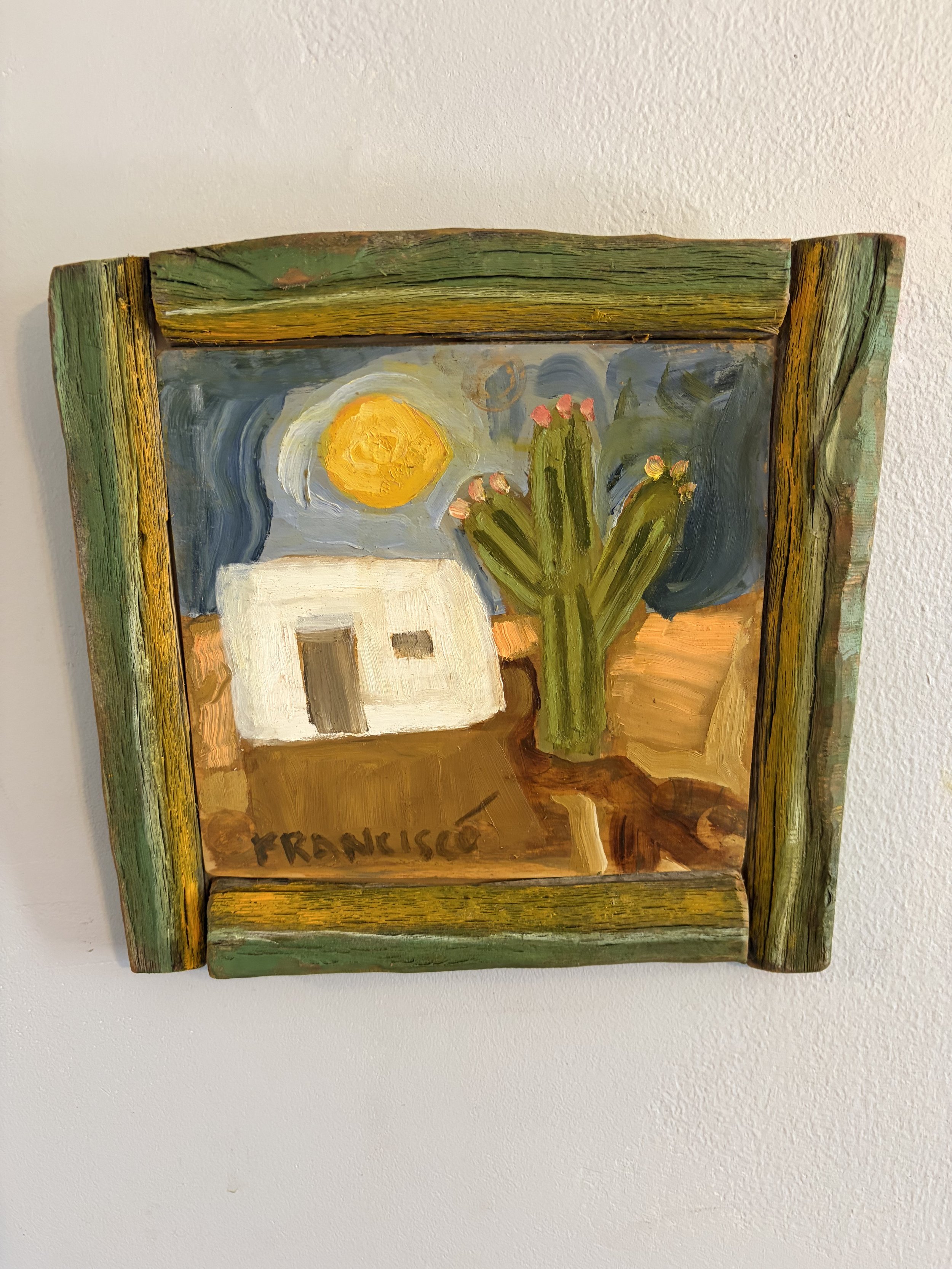 Casa Con Saguaro Grande
