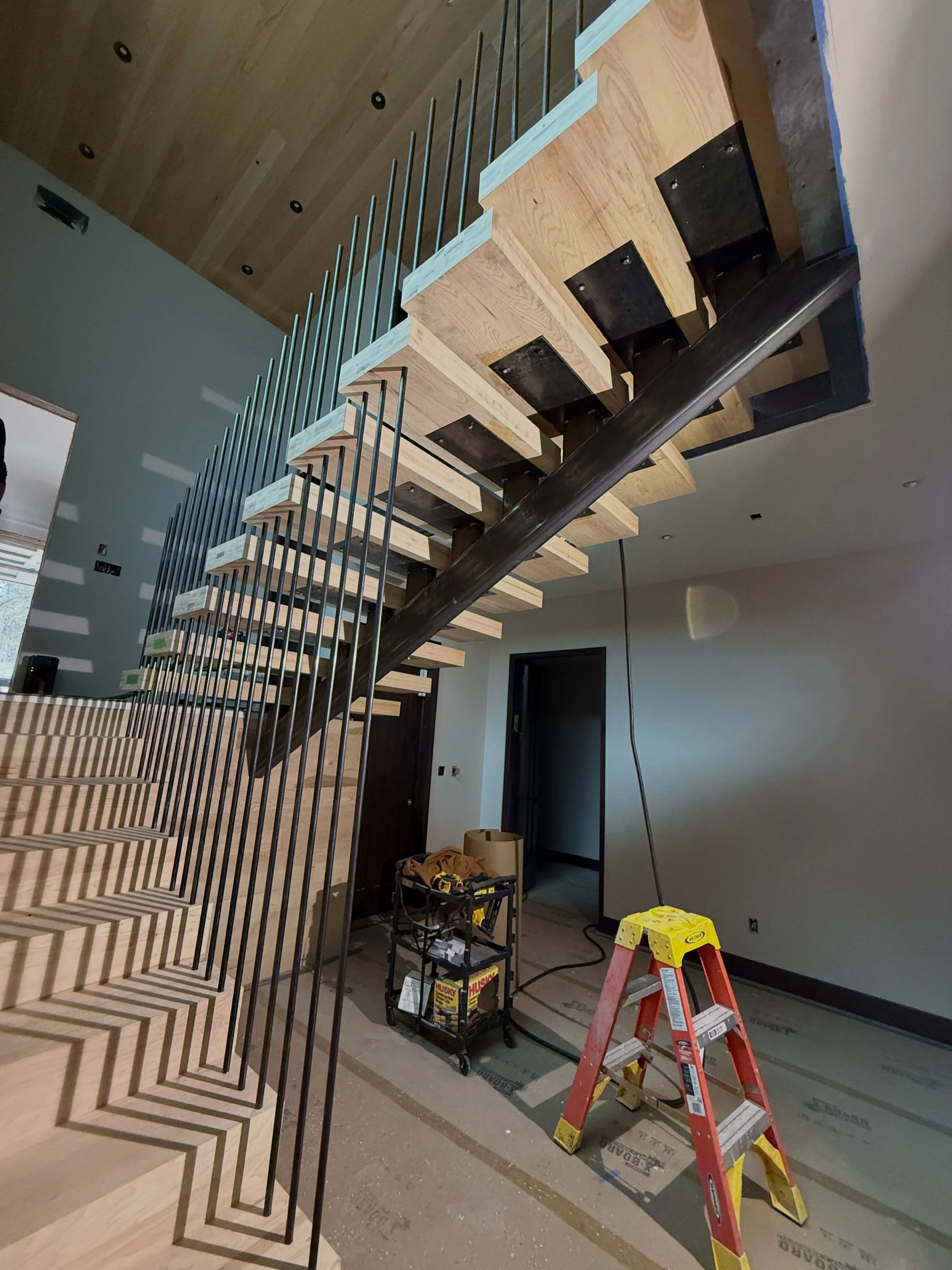 Not all railings are created equally! #custom #steel #design #carpentry