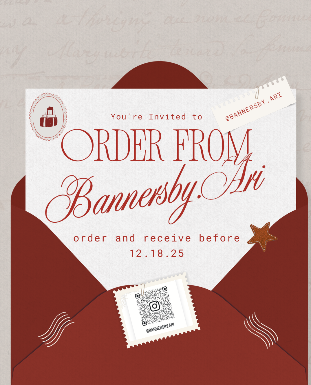 I designed this advertisement for a business that I work with. I am a marketing coordinator and I create advertisements for social media to promote the company's products and deals. This ad is a quick post made to remind customers to order from the c