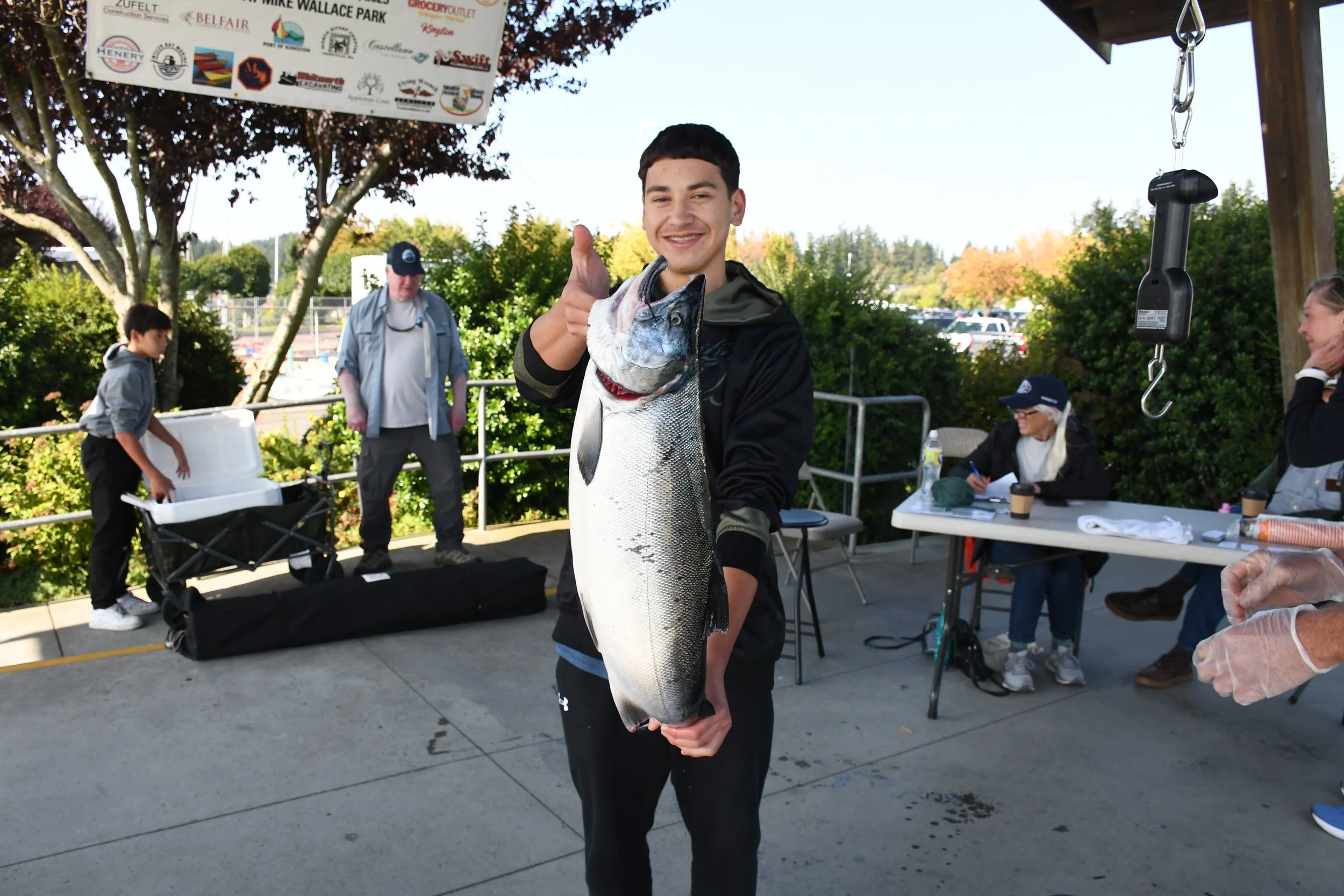 The Kingston COHO fishing derby is presented by the Greater Kingston Kiwanis. Kingston Kiwanis is dedicated to serving the community by providing services to aid children and teens throughout the Greater Kingston area.
