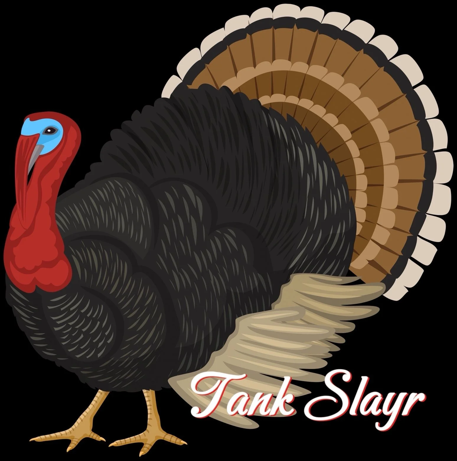 Tank Slayr- Tom Sticker