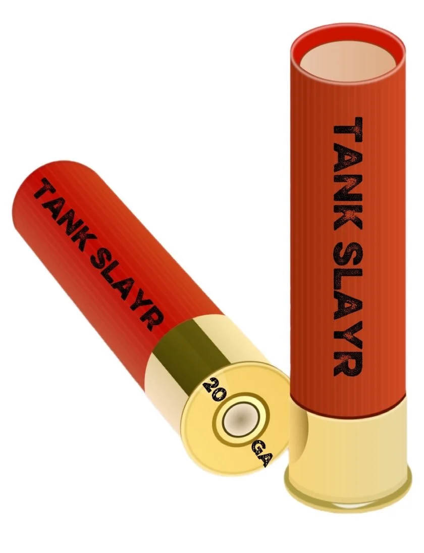 Tank Slayr – 20 Gauge Shell Sticker