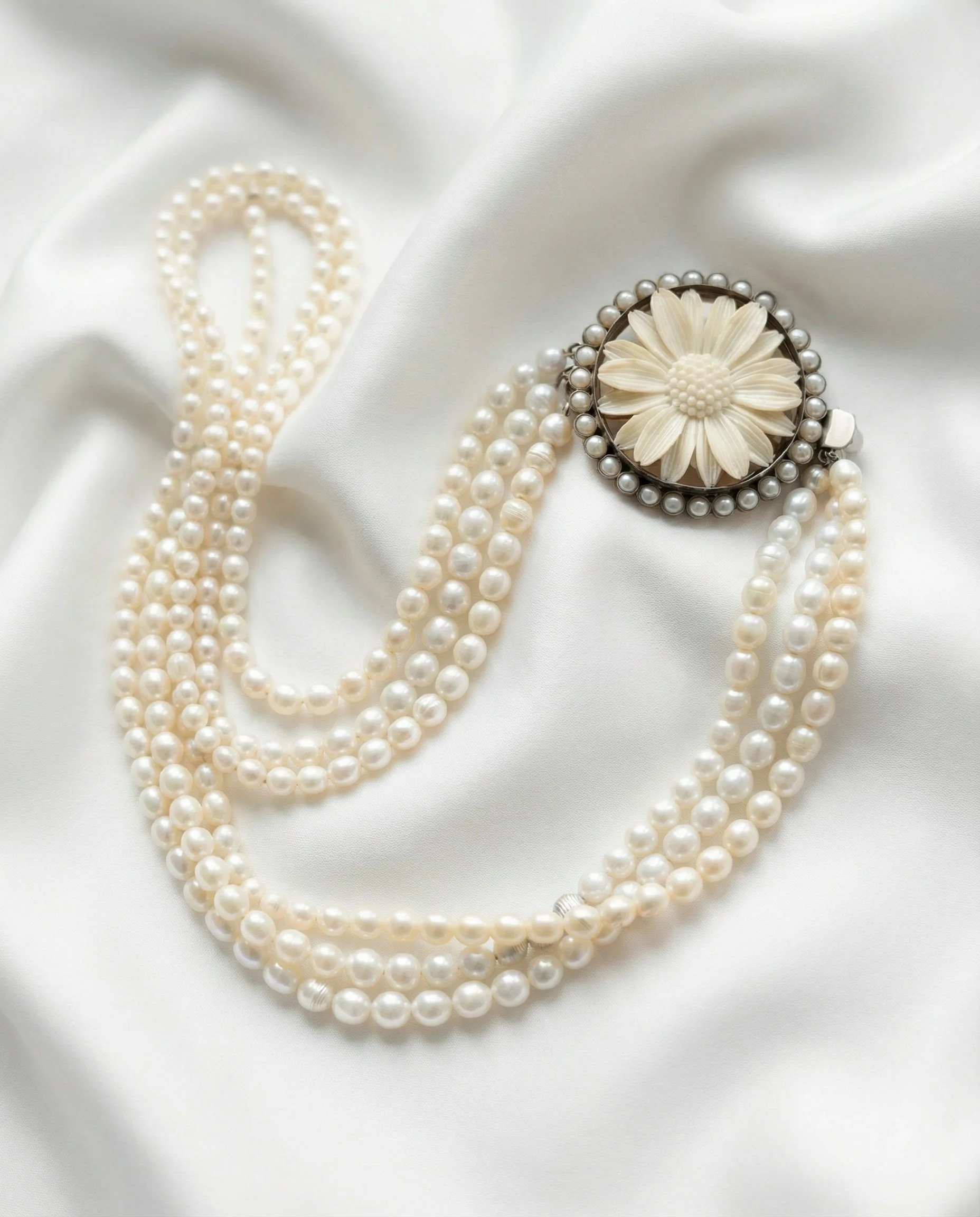 Pearl Blossom Necklace