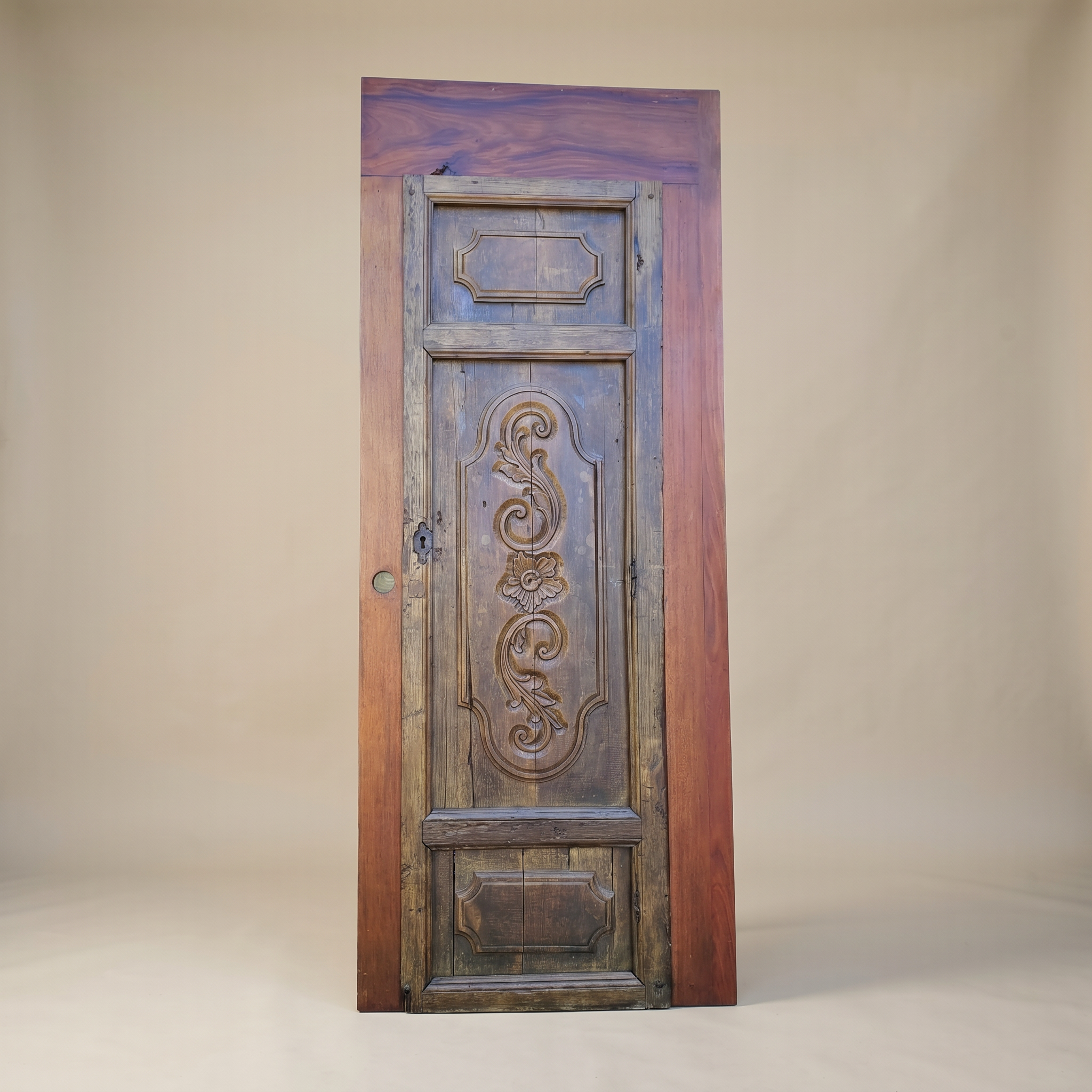 ANTIQUE HAND-CARVED DOOR