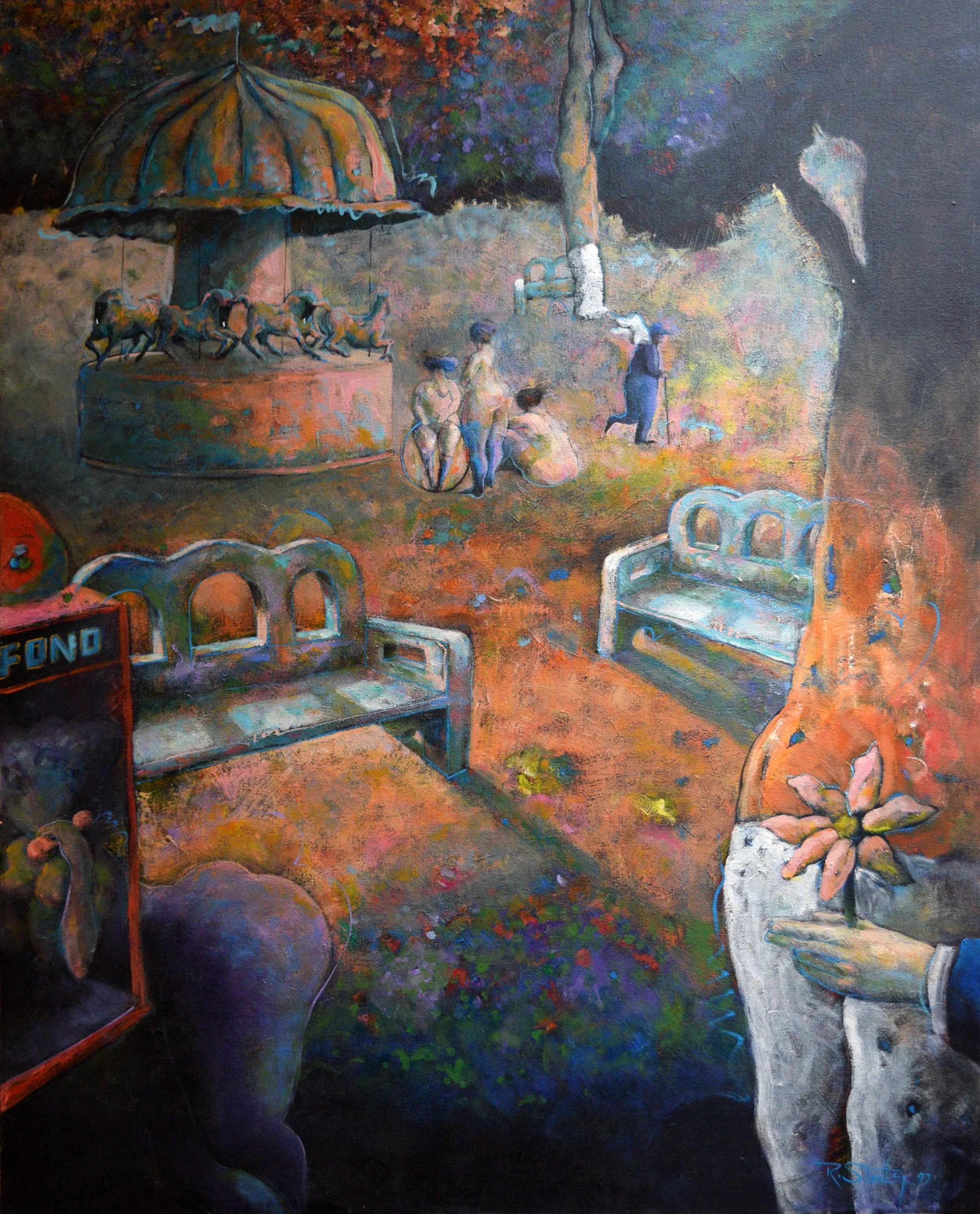 Rodolfo Stanley , "Pretendiente en el parque"