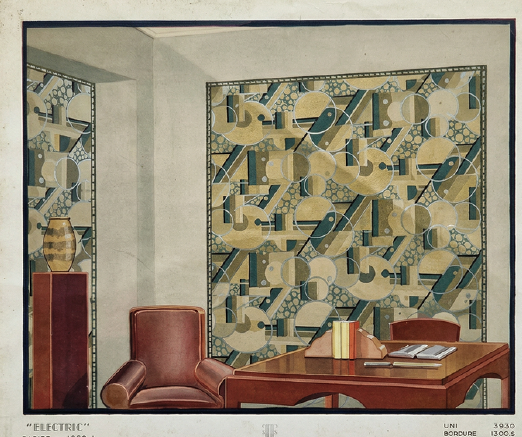 Likely Editions Albert Morancé, "Electric papier 1260-1"