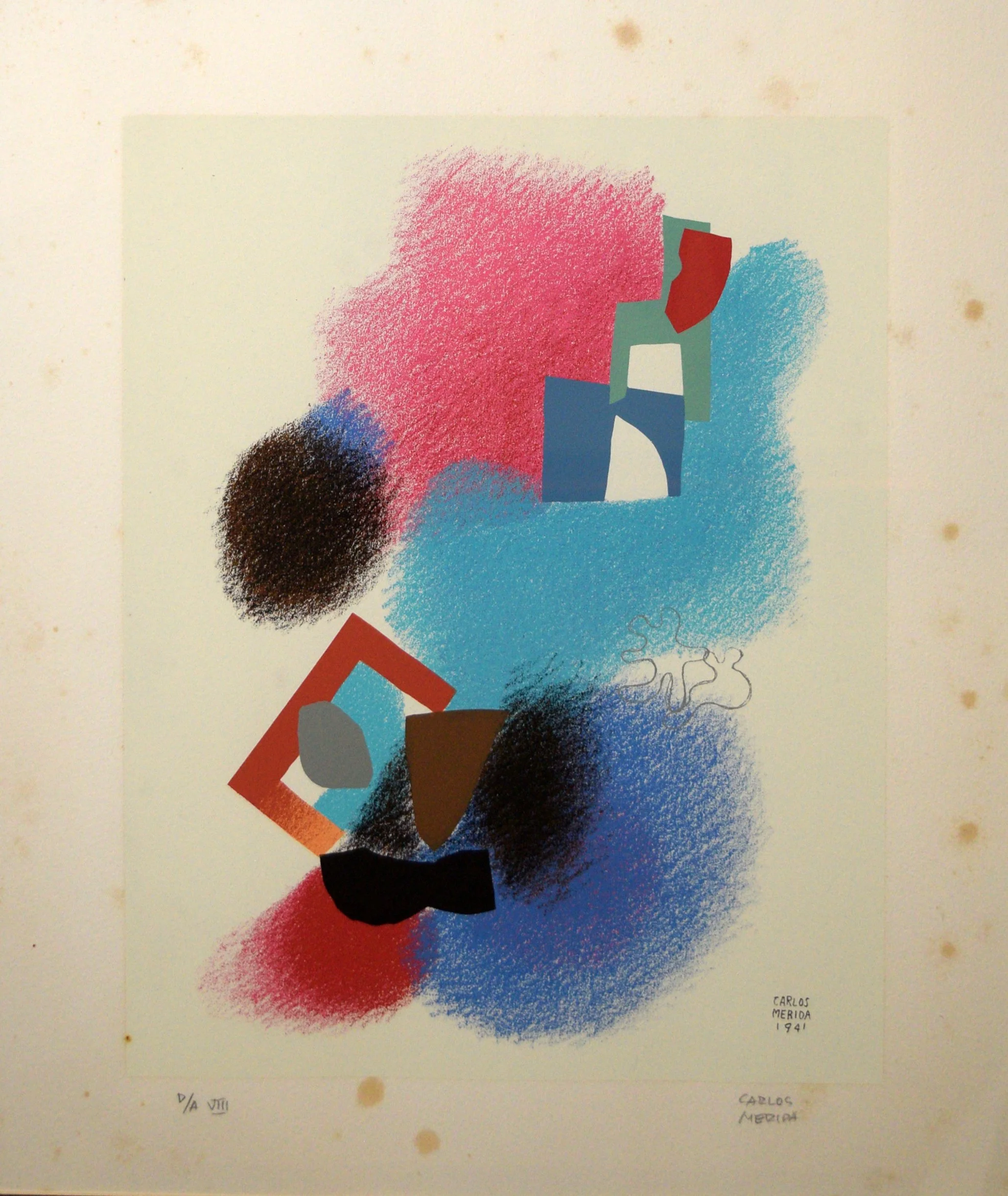 Carlos Mérida, Of The Series "Cielos Lumínicos"