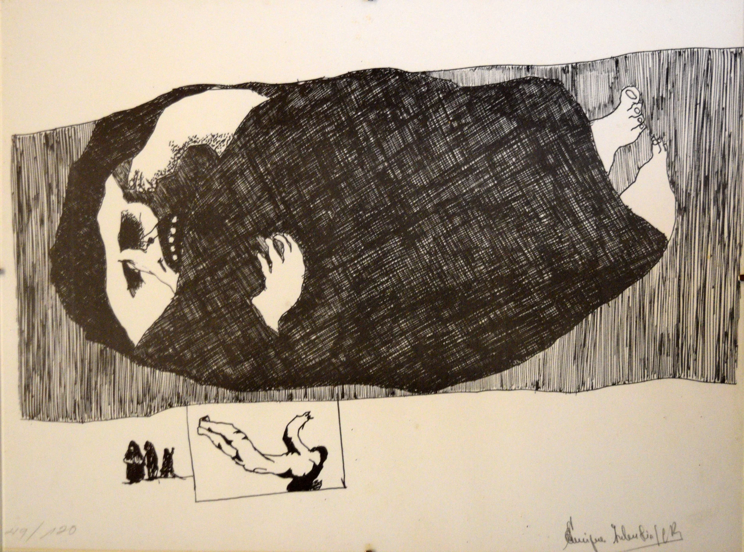 Enrique Anleu Díaz, "Sin título conocido; perteneciente a la carpeta 15 artistas"