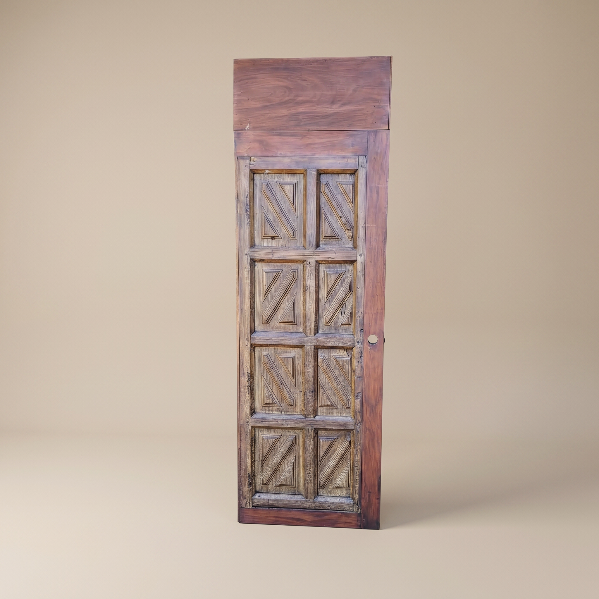 ANTIQUE PANELED DOOR